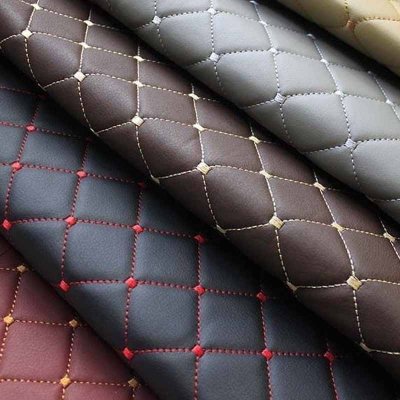 Quilted Foam Leather Fabric