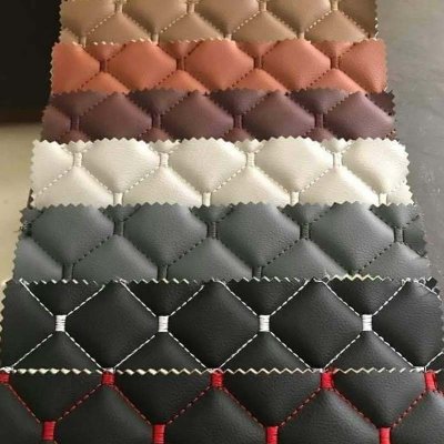 Quilted Automotive Leather Swatches