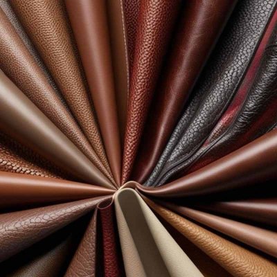 Assorted Brown Leather Textures